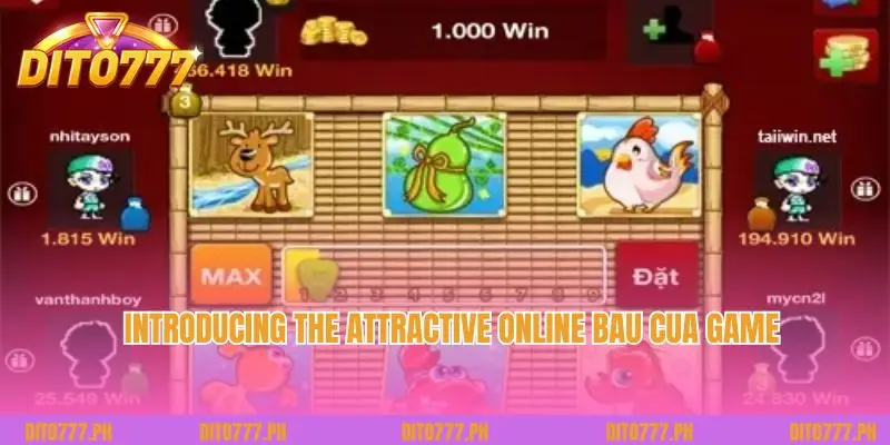 Introducing the attractive Online Fish-Prawn-Crab game