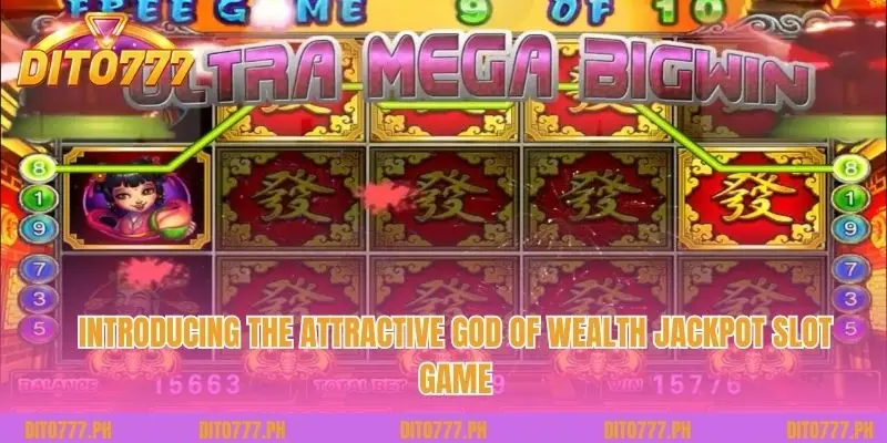 Introducing the attractive God of Wealth Jackpot slot game