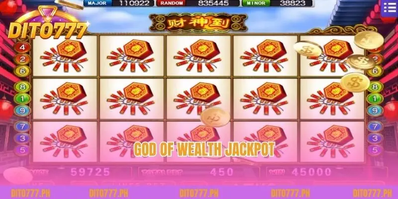 God of Wealth Jackpot - Dito777's Hot Online Explosive Products