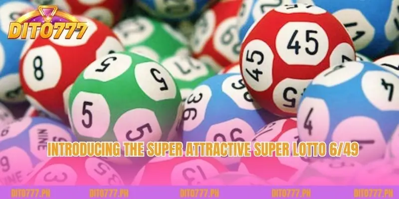 Introducing the super attractive Super Lotto 6/49 betting section 